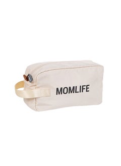 اشتري Momlife Toiletry Bag Off White/Black في الامارات