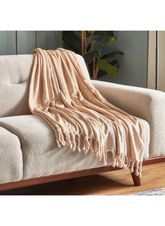 Buy Lavish Diamond Embossed Throw 180 x 130 cm in Saudi Arabia