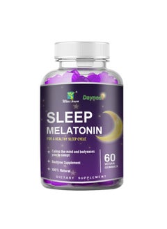 Buy Melatonin 5 mg Fast Dissolve 60Tablets | Nighttime Sleep Aid | Natural Berry Flavor in Saudi Arabia