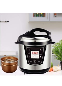 Buy Electric Digital Pressure Cooker [STAINLESS STEEL] 6L,8L,12L (8-L) in UAE