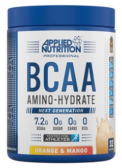 اشتري BCAA Amino Hydrate Orange Mango 32 Servings 450G في الامارات