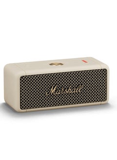 اشتري Emberton I Portable Bluetooth Speakers Water Resistant Wireless 20 Plus Hour Of Playtime White / Brass في السعودية