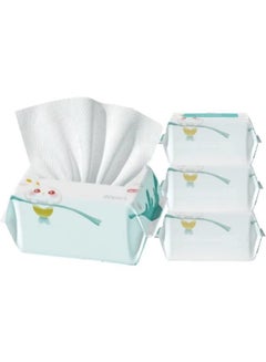 اشتري Wet Baby Wipes, Gentle & Pure for Newborn's Sensitive Skin, Extra thick Soft Wipes في الامارات