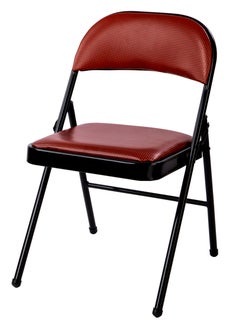 Buy Lora MEGA Folding Chair - Burgundy Chassis Black in Egypt