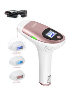 Buy T3 3-In-1 Home Laser Hair Removal-IPL, Pink And White in Saudi Arabia