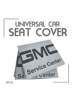 Buy High Quality Universal Car Seat Dust Dirt Protection Cover, Extra Protection For Your Seat 2 Pcs Set, Car Seat Cover, Grey in Saudi Arabia