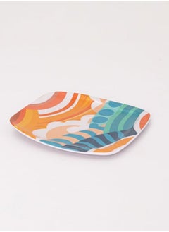 Buy Bright Designs Melamine Small Plate Set of 6
  (L 18cm W 18cm)AI in Egypt