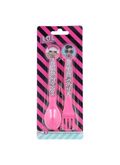 اشتري Disney Cutlery Pp 2Pcs Set Lol Surprise Rock On في الامارات