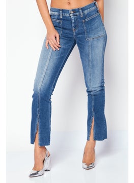 اشتري Women Slandy Super Skinny Fit Wash Stretchable Denim, Blue في الامارات