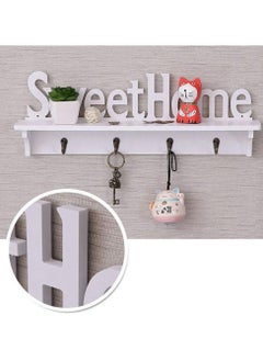 Buy Key Holder Sweet Home Key Hanger For Wall Decoration Coat Hanger Sweet Home Sign Key Hanger For Wall Key Hooks For Office Key Rack Organizer in UAE