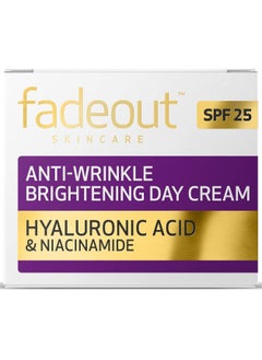 Buy Anti Wrinkle Brightening Day Cream With Spf25 With Hyaluronic Acid & Niacinamide 50ml in UAE