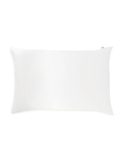 Buy Brightly Labs® Silver-Infused Mulberry Silk Pillowcase - Antibacterial, Hypoallergenic, Skin & Hair Care - Grade 6A Silk with Silver Ion Treatment. Queen size, Envelope closure. in UAE