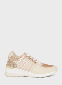 اشتري Lace Up Low Top Sneakers في الامارات