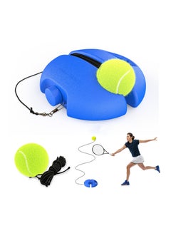 Buy Tennis Trainer Rebound Ball, with String Balls, Solo Tennis Training Equipment, for Self-Pracitce, Portable Tennis Training Tool, Tennis Rebounder Kit, Suitable for Beginners Sport Exercise in Saudi Arabia