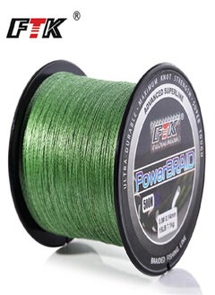 Buy 500M PE Braided Line Fishing Cord 8-60LB 0.1-0.4mm 4 Strand Multifilament PE Wire 500M in Saudi Arabia