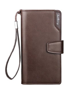 Buy Luxury Men's Wallet With Card Holder And Cell Phone Holder in UAE