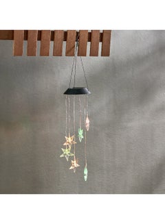 Buy Lyn Solar LED Star Chimes with Rechargeable Battery 80 cm in Saudi Arabia