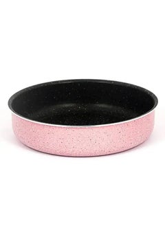 Buy Rocky Round Tray 20cm Pink in Saudi Arabia