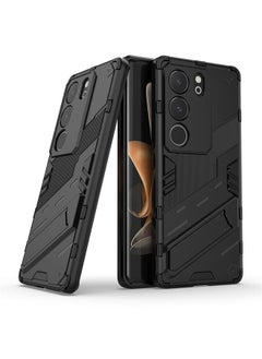 اشتري Phone Case Compatible with VIVO V29 5G/V29 Pro/S17/S17 Pro with Kickstand & Shockproof Military Grade Drop Proof Protection Sturdy Bumper Protective Back Cover في الامارات