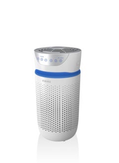 Buy Small Tower Air Purifier White and Silver in Saudi Arabia