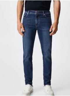 Buy Dark Wash Slim Fit Jeans in UAE