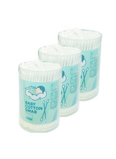 Buy Baby Cotton Swab -Pack of 3 in Saudi Arabia