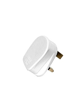 Buy Rr White Fused 13A Plug Top Uk 3Pin British Plug Connector Cord Adapter Electrical Plug Socket Mains Top Appliance Power Socket Fuse Adapter - Made In India in UAE