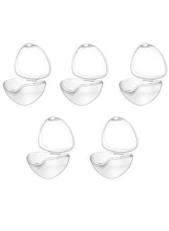 Buy 5 Pack Dummy Case, Transparent Pacifier Case Soother Pod Pacifier Holder Box for Kids in Saudi Arabia