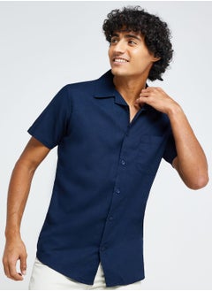 Buy Pure Cotton Casual Double Pocket Shirt in UAE