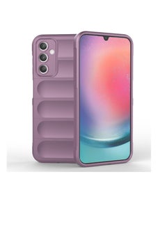 Buy Phone case compatible with Samsung Galaxy A25 5G global Magic Shield TPU + Silicone Shockproof Phone Case For Samsung Galaxy A25 5G (purple) in Egypt