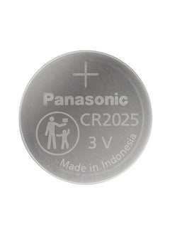 Buy Panasonic CR 2025 Lithium Coin Battery Pack of 1 in Saudi Arabia