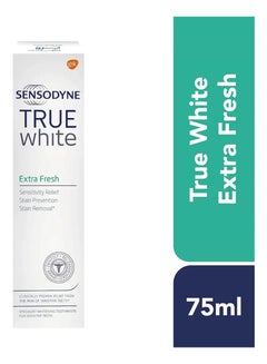 Buy Sensodyne True White Extra Fresh Toothpaste 75 ml in Saudi Arabia