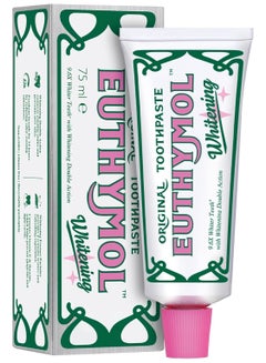 Buy Whitening Toothpaste with Non-GMO Gluten-Free Formula Enriched with Vitamin E for Plaque Removal Cavity Protection Antibacterial Benefits Promoting White Clean and Healthy Teeth in UAE