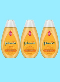 Buy Baby shampoo 500 ml 2 + 1 free in Saudi Arabia