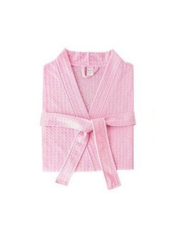 Buy Fashion Waffle Weave Bathrobes, Couple Robes, Kimono Robes with Soft Shine Pockets Bathrobes Bathrobe Pajamas Bath Towels, Bathroom, Resort Hotel Spa, Great for After Shower or Swim in Saudi Arabia