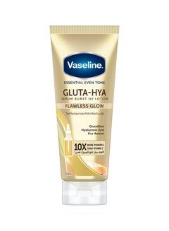 Buy Essential Even Tone Gluta Hya Serum Burst UV Body Lotion With Moisturising Petroleum Jelly 200ml in UAE