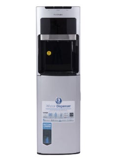 Buy Bottom Loading Water Dispenser Silver and Black 115.5 x 39 x 35.5 cm WD 8610 S in Saudi Arabia
