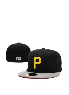 Buy NEW YORK  fashion Embroidered Fitted Baseball Team Cap with Closed Back for Sun Protection56.8cm in Saudi Arabia