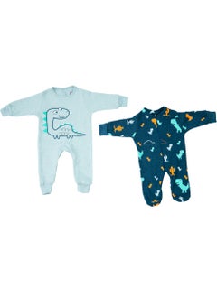 Buy Baby Jumpsuits Long Sleeves 2 pcs Interlock in Egypt