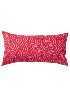 Buy Cushion, Bright Red/Bright Pink, 30X58 Cm in Saudi Arabia