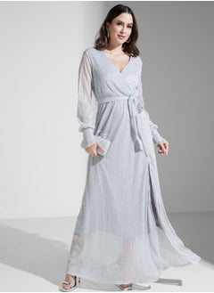 اشتري Shimmer Wrap Dress في الامارات