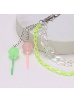 Buy Candy Color Acrylic Lollipop Chain BeltLollipop Trouser Chain Lollipop Trouser Chain in Saudi Arabia