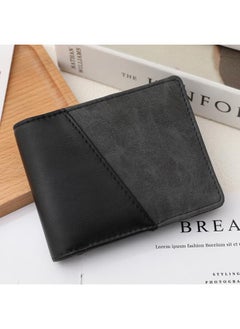 اشتري Business Style Summer New Anti-theft Men's Wallet Leather Top Leather Lightweight Portable Coin Purse في السعودية