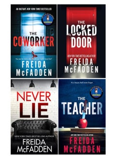 Buy Freida McFadden 4 Books Set - The Coworker, The Locked Door, Never Lie, The Teacher in Egypt