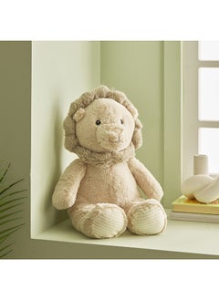 Buy Plush Lion Shaped Cushion 18 x 28 x 21 cm in UAE