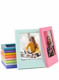 Buy Magnetic Photo Picture Frame, 10 Pcs DIY Mini Table Fridge Frame for Office Cabinet Locker in Saudi Arabia