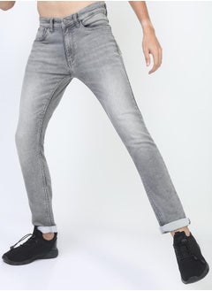 اشتري Slim Fit Heavy Fade Stretchable Jeans في السعودية