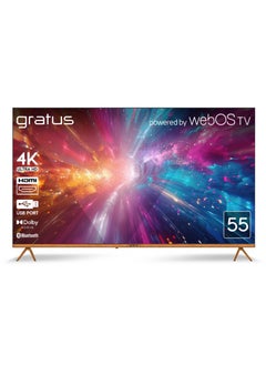 Buy Gratus WebOS powered 4K Edgeless UHD 55 Inch LED SMART TV With ThinQ AI in UAE