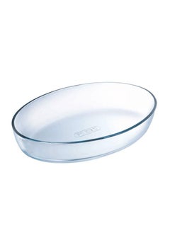 Buy Heat-Resistant Pyrex Glass Oven Tray - 3 Liters in Saudi Arabia