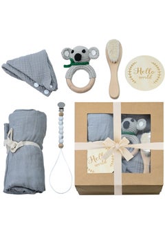 اشتري Baby Gift Set for Newborn New Baby - 6 PCS Newborn Baby Essentials في السعودية